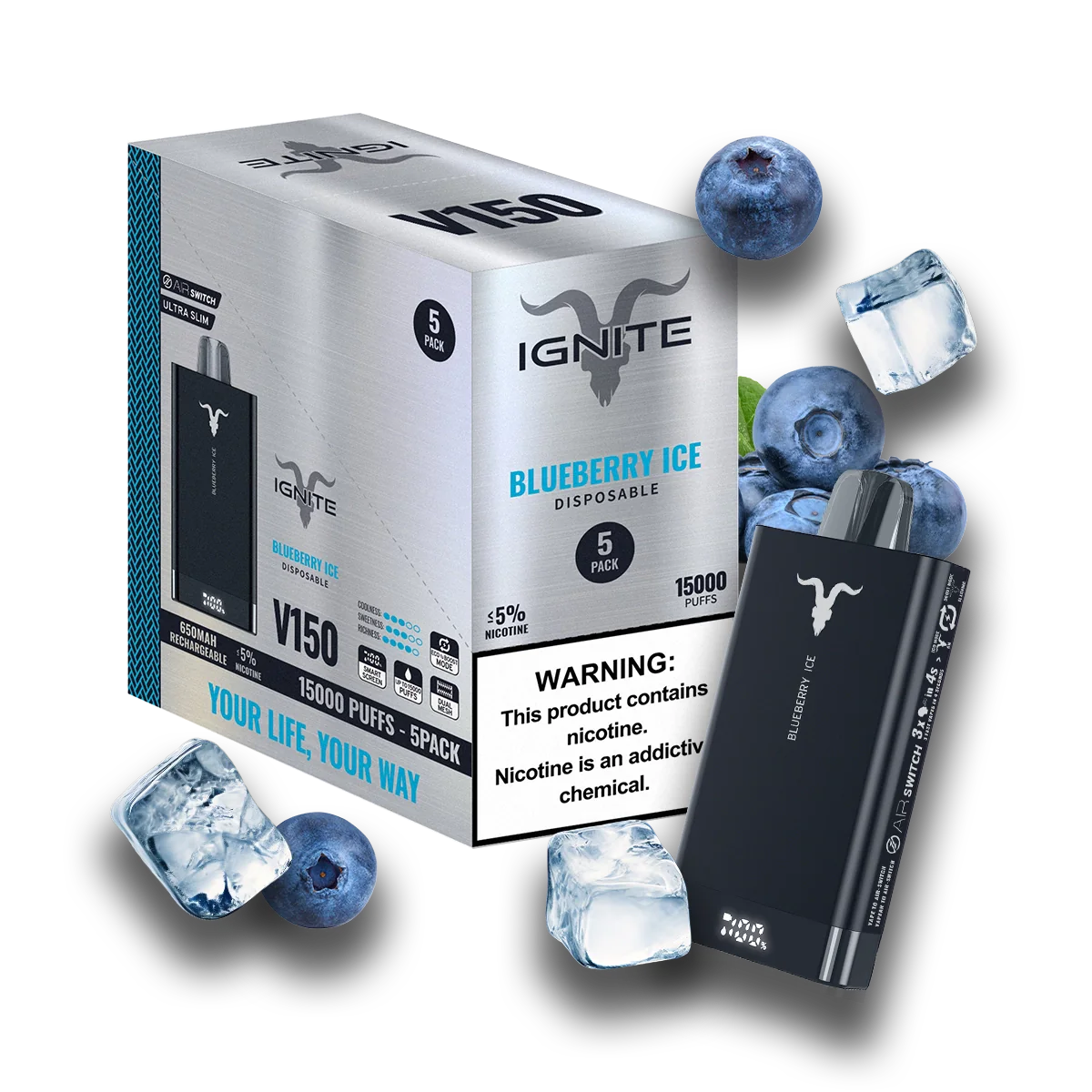 Ignite V150 Vape Device [5 Unid]