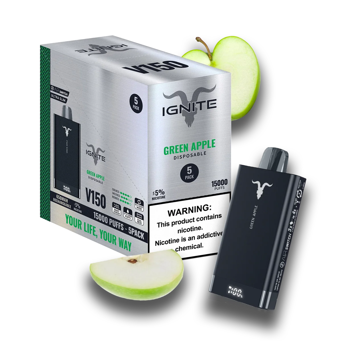 Ignite V150 Vape Device [5 Unid]