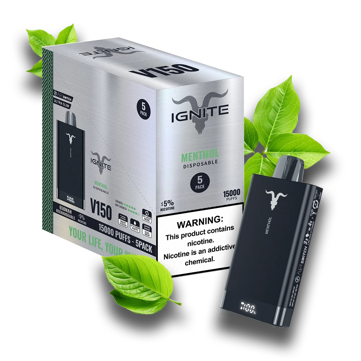Ignite V150 Vape Device [5 Unid]