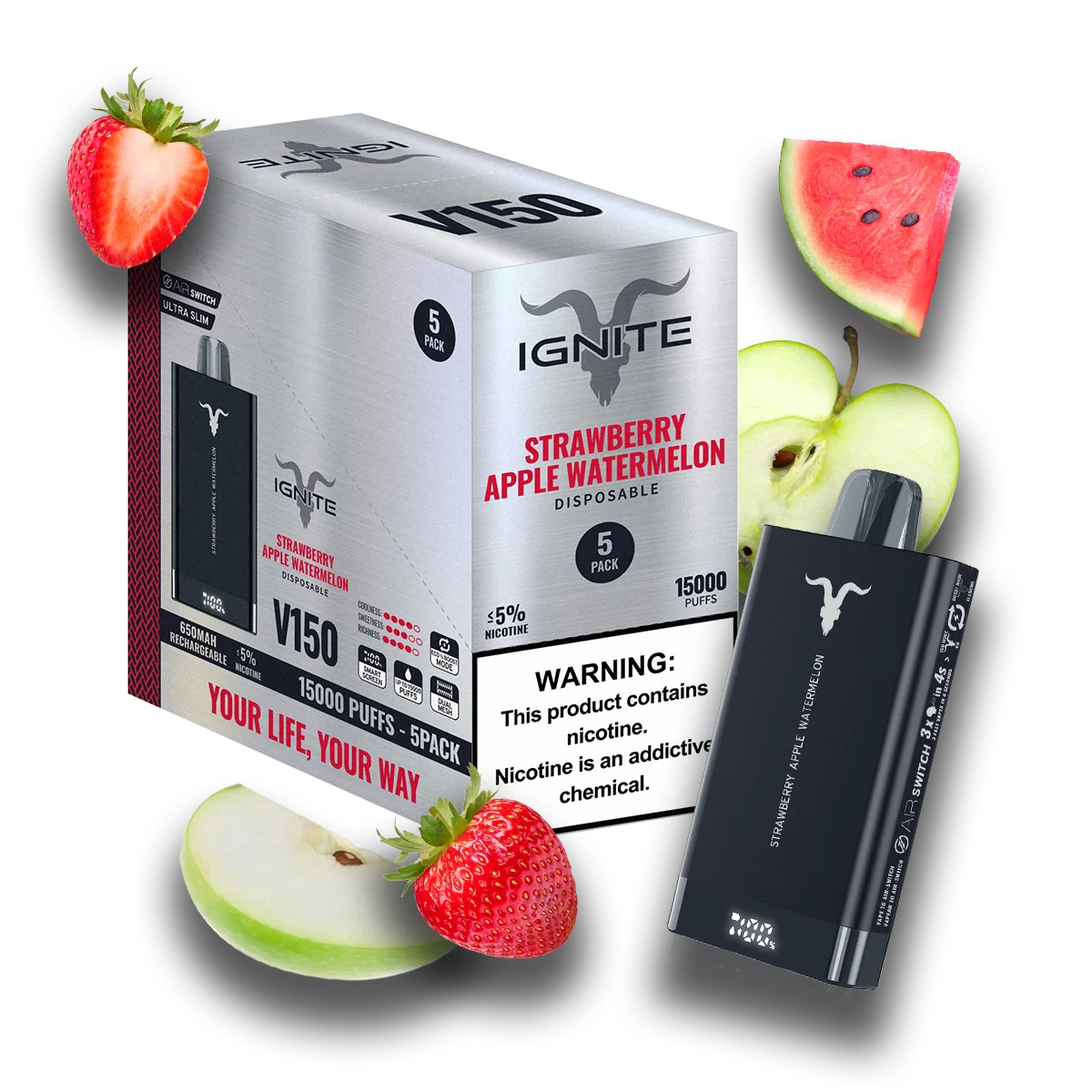 Ignite V150 Vape Device [5 Unid]