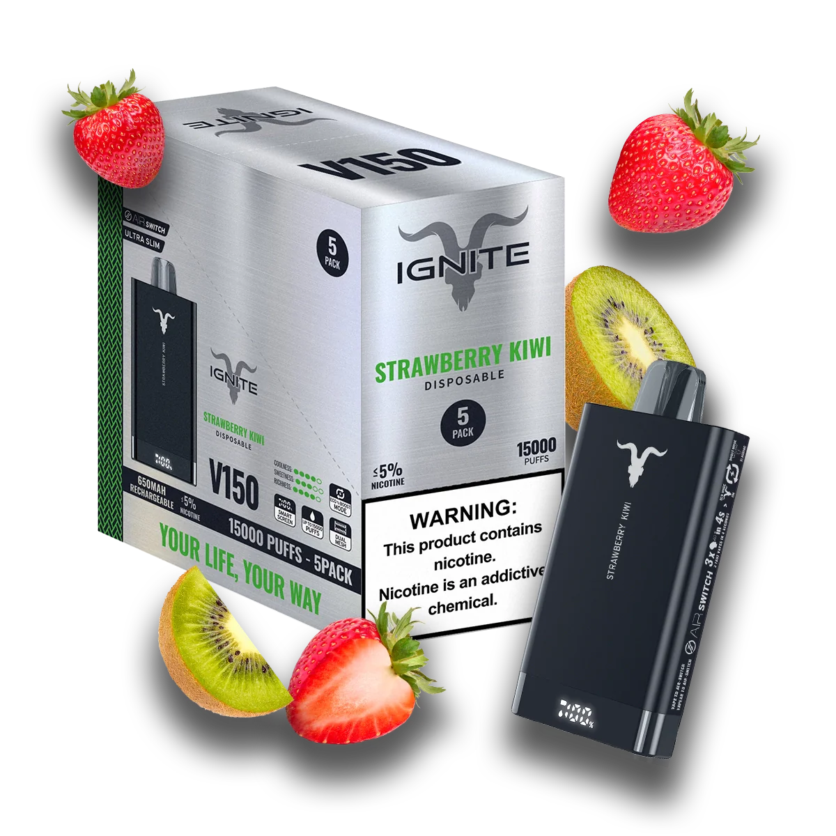 Ignite V150 Vape Device [5 Unid]