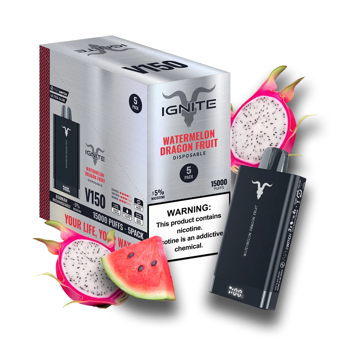 Ignite V150 Vape Device [5 Unid]