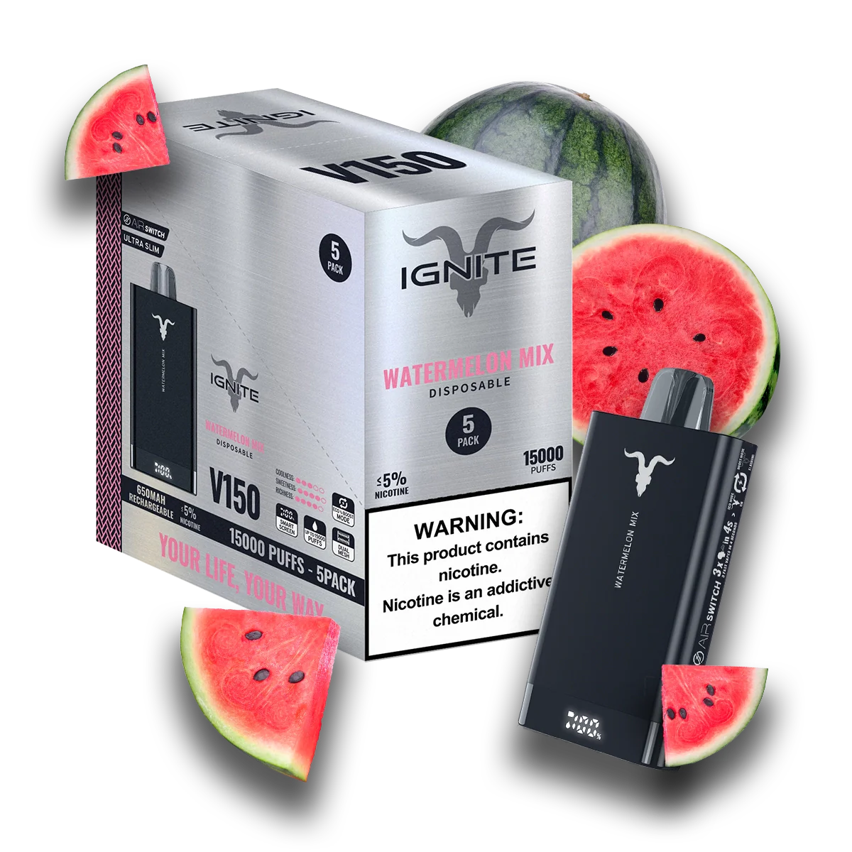 Ignite V150 Vape Device [5 Unid]