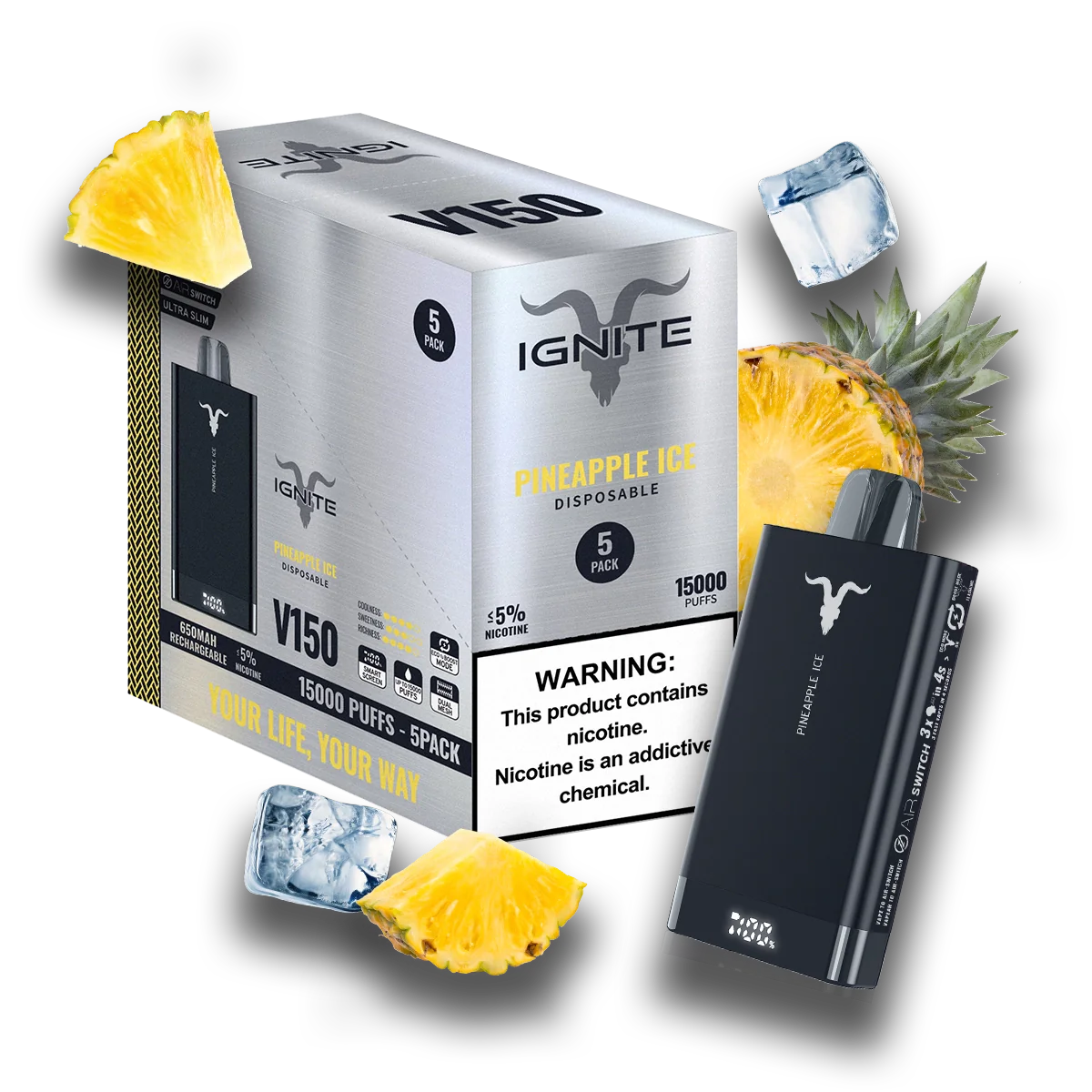 Ignite V150 Vape Device [5 Unid]